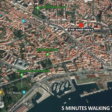 Downtown 5min Marina + 2 Bedroom + Parking * Funchal (Madeira)